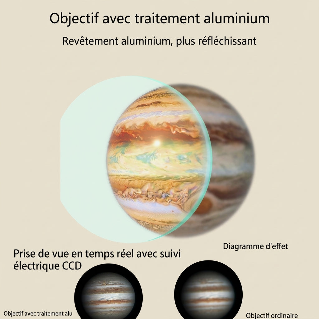 Télescope Astronomique Kipora 114/1000 EQ – 114 mm Kipora