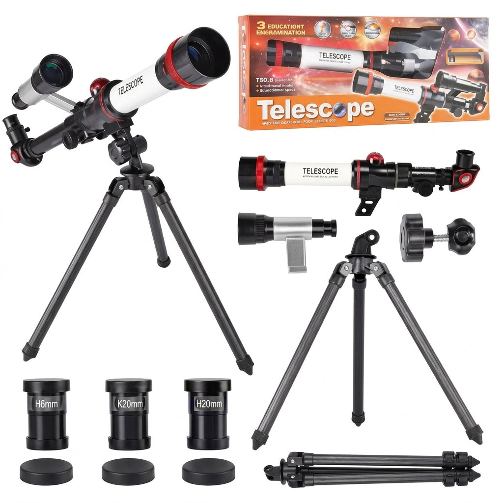 Télescope astronomique scientifique à haute puissance d'agrandissement HD Kipora