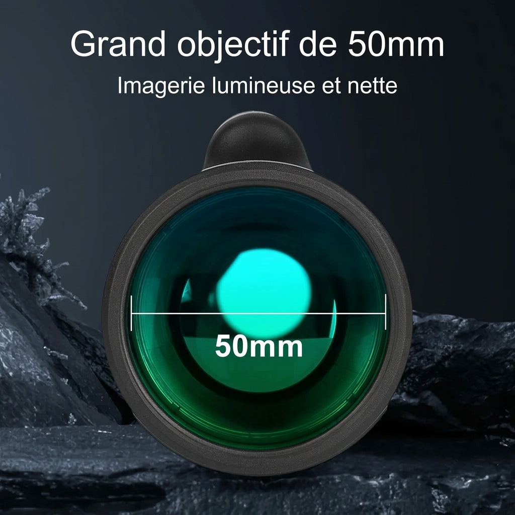 Télescope Monoculaire HD Zoom 10-30x50 – Observation Nature & Ciel Kipora