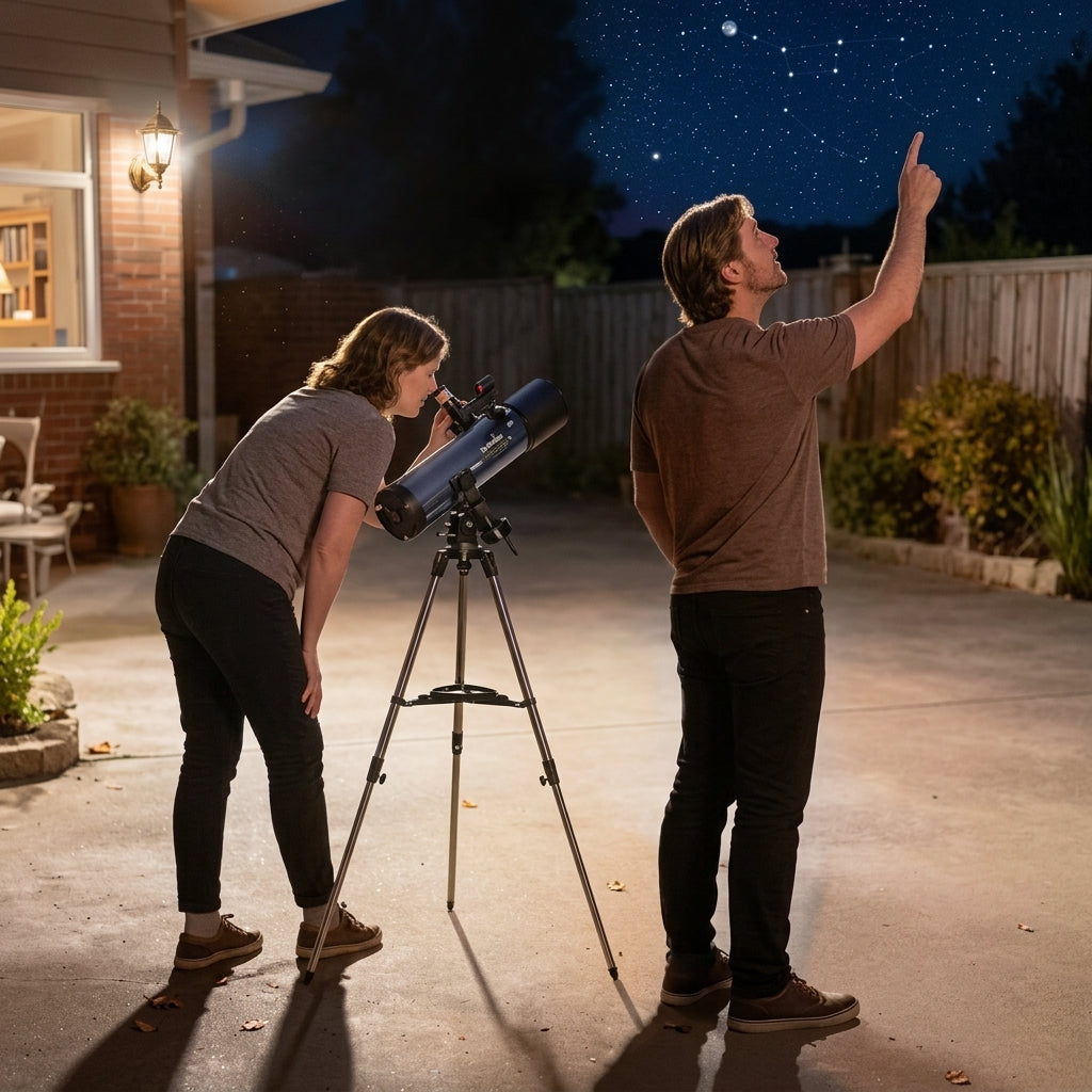 Télescope réflecteur Kipora 114 mm – Explorez le ciel étoilé
