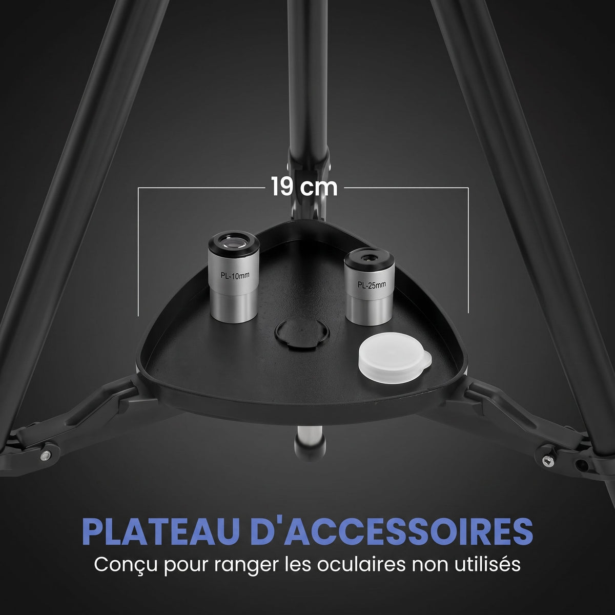Télescope réflecteur Kipora 114 mm – Explorez le ciel étoilé